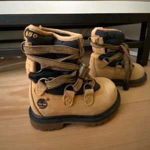 Timberland Suede and Fleece Toddler Winter Boots
